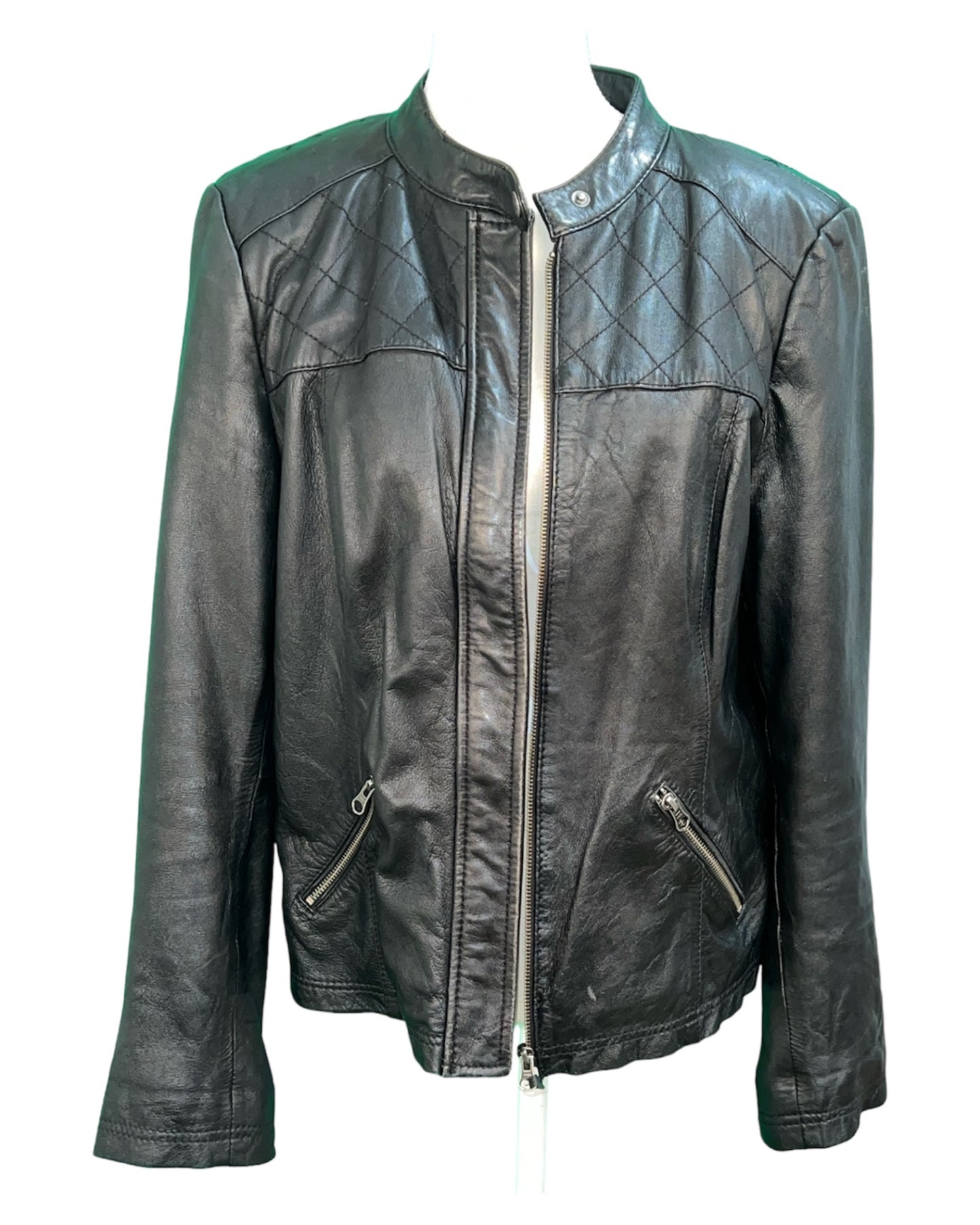 Vintage Street One Jacke 38/40 Schwarz Sehr gut
