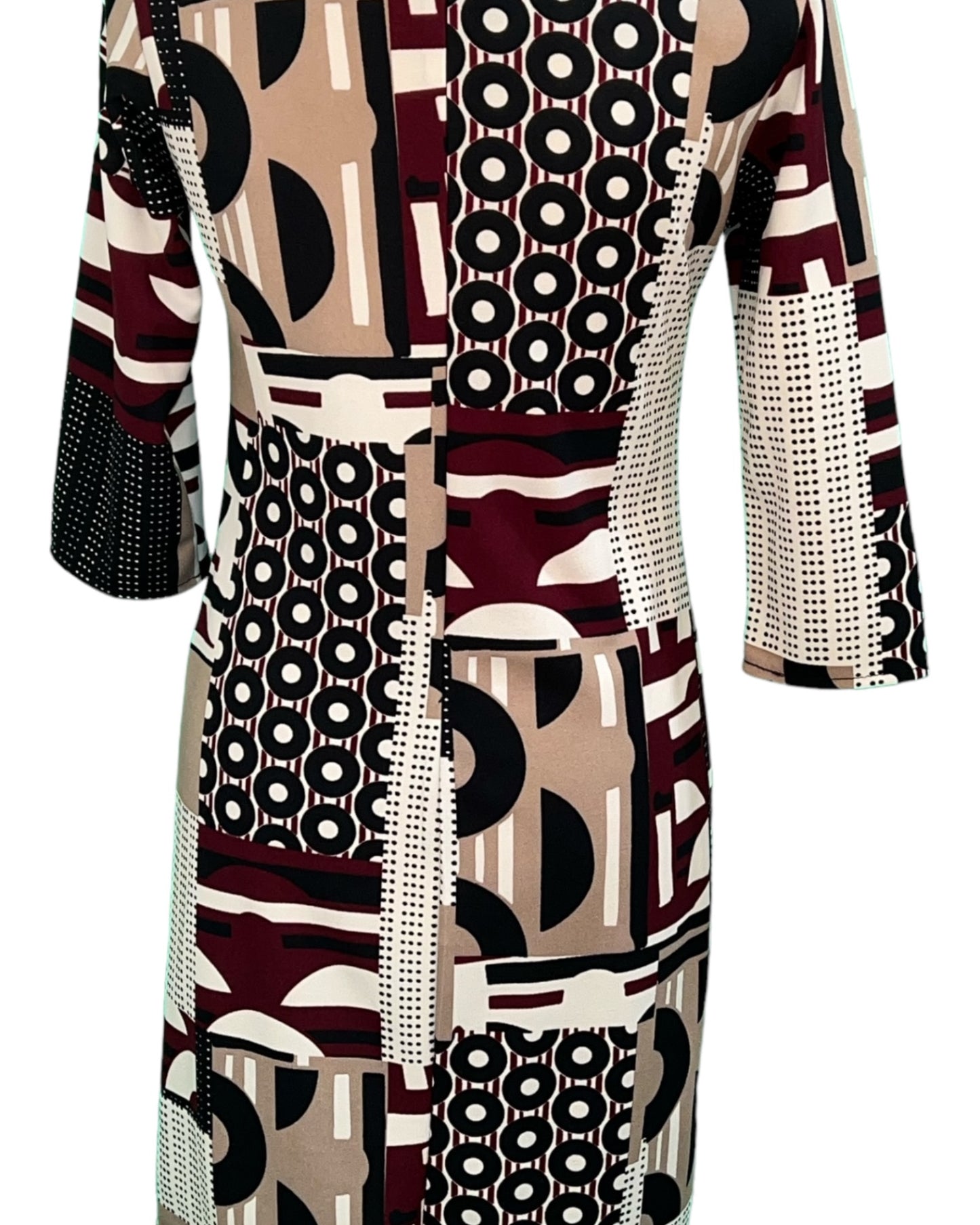 Vintage Kleid 34/36 Mehrfarbig
