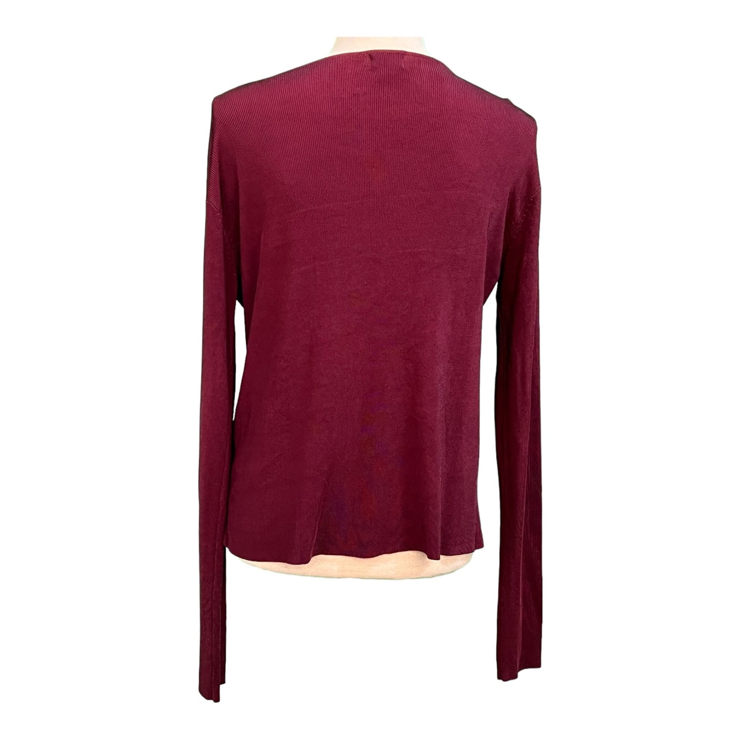 JP Jean Pascal Strickjacke S 34 36 Beere , leichter Glanz