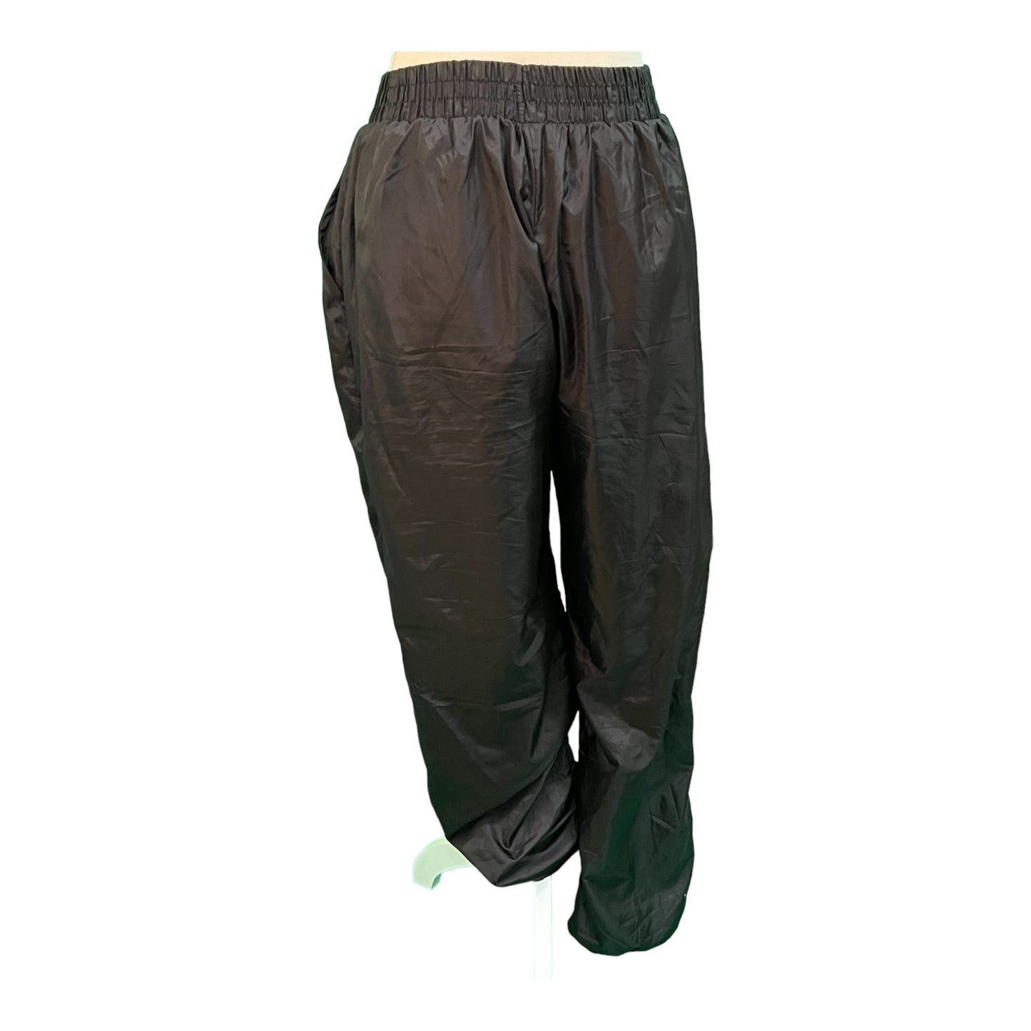 Vintage Sporthose 38 / M Schwarz, Lila, Grün
