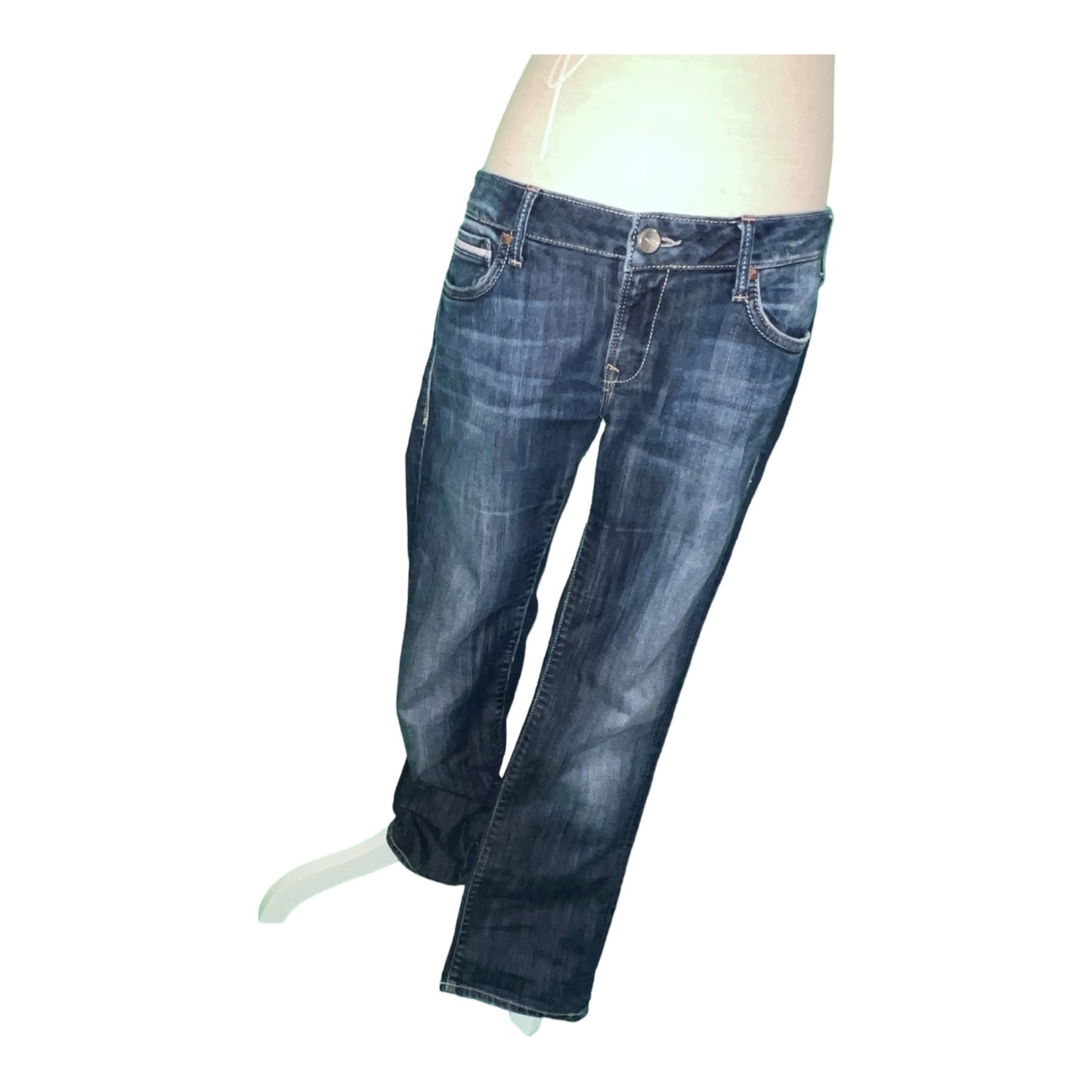 Mavi Jeans Straight W31/30 ~ ca. 38/40 Blau
