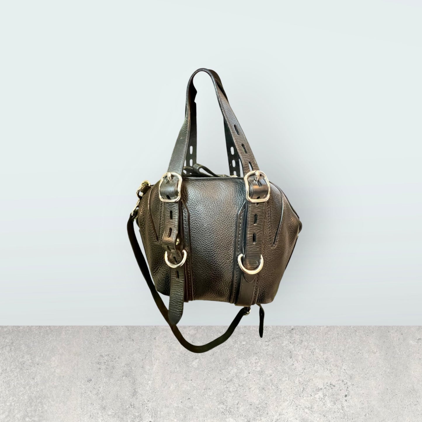 Vintage Alexander Wang Tasche Mittel Schwarz Leder