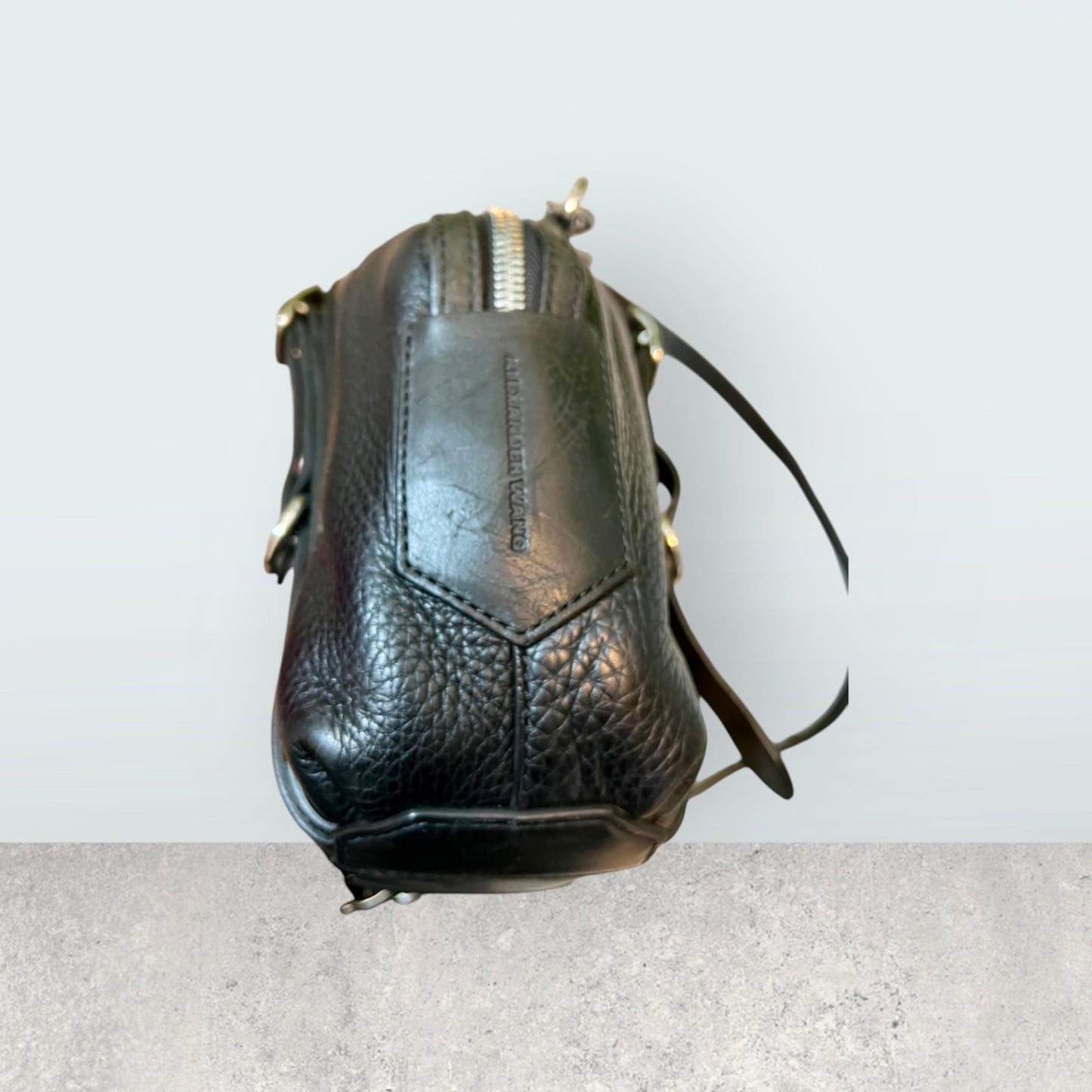 Vintage Alexander Wang Tasche Mittel Schwarz Leder