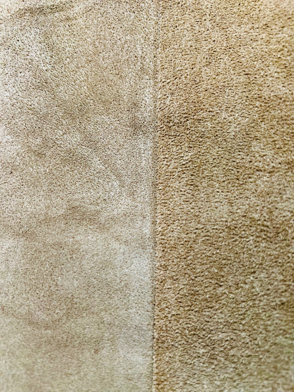 Vintage Wildleder Mini Rock Ca. 34 / 36 Beige