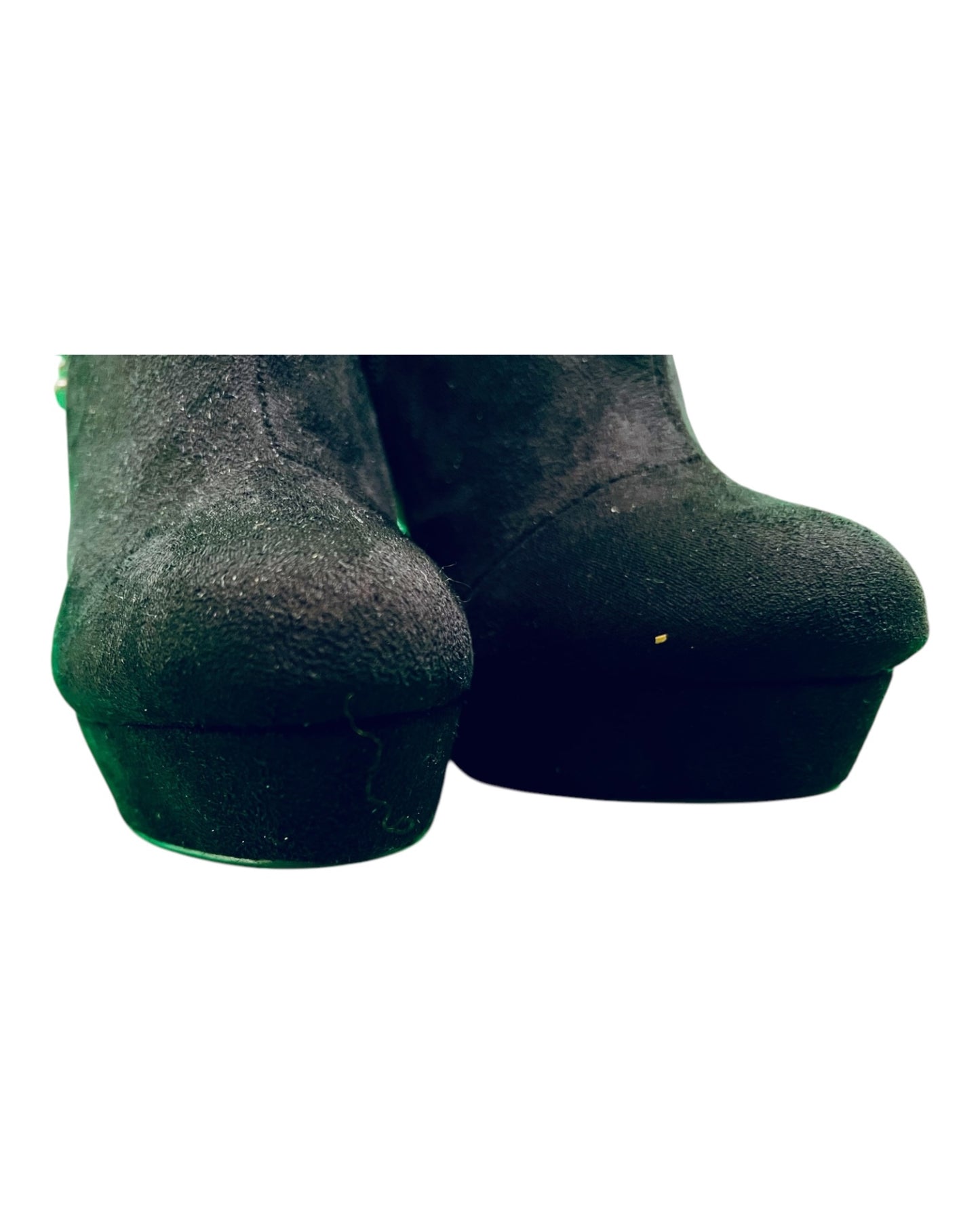 Blink Stiefeletten 40 Schwarz High Heels Plateau Nieten Skull