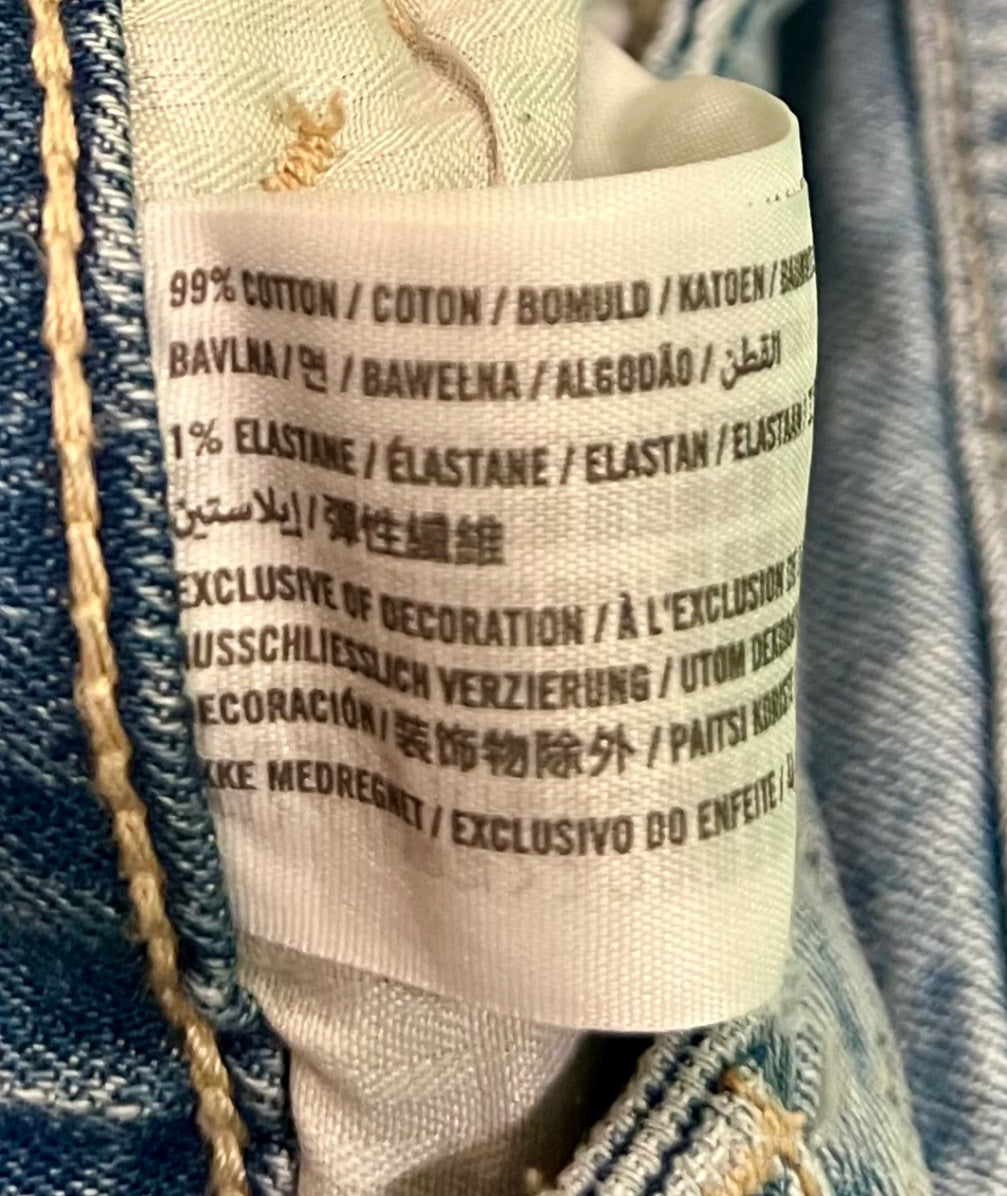 Hollister Latzhose Boyfriend Overall S 36 Blau