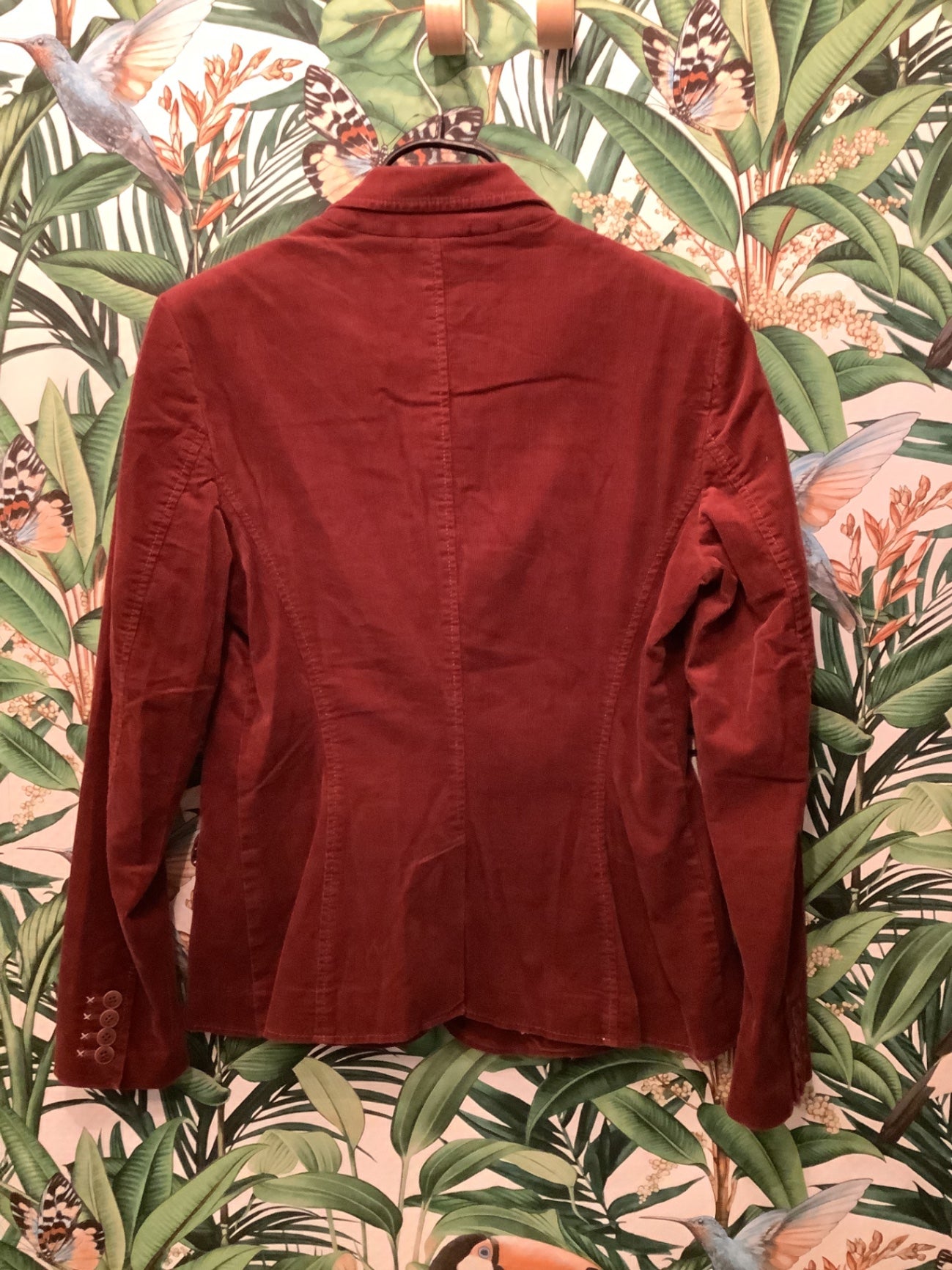 Tommy Hilfiger Blazer 36/38 WeinRot Cord