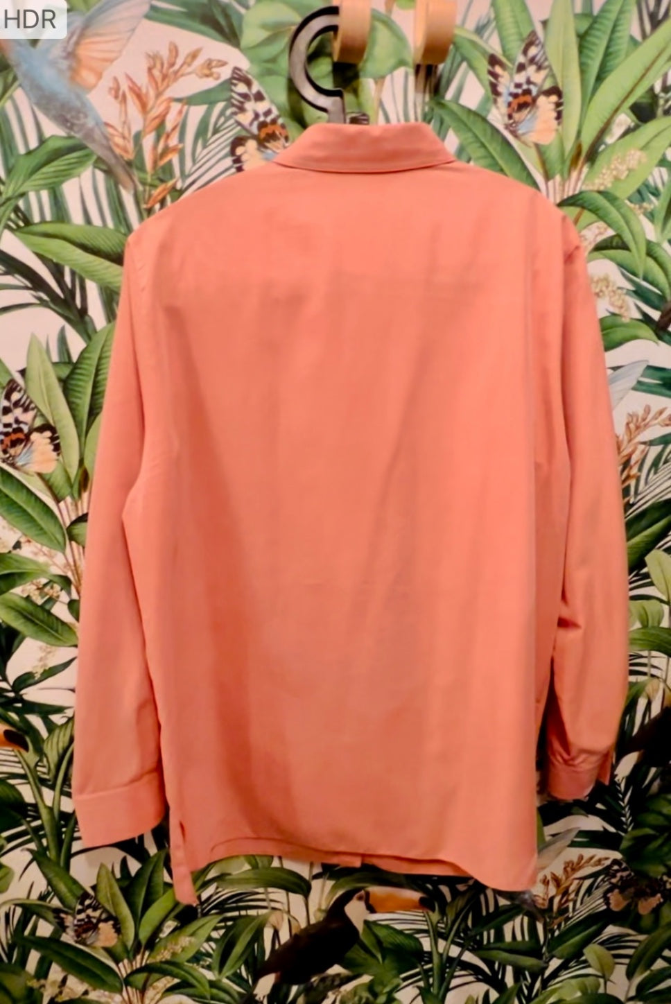 Vintage Your Sense Hemd 48 / oversize Lachs
