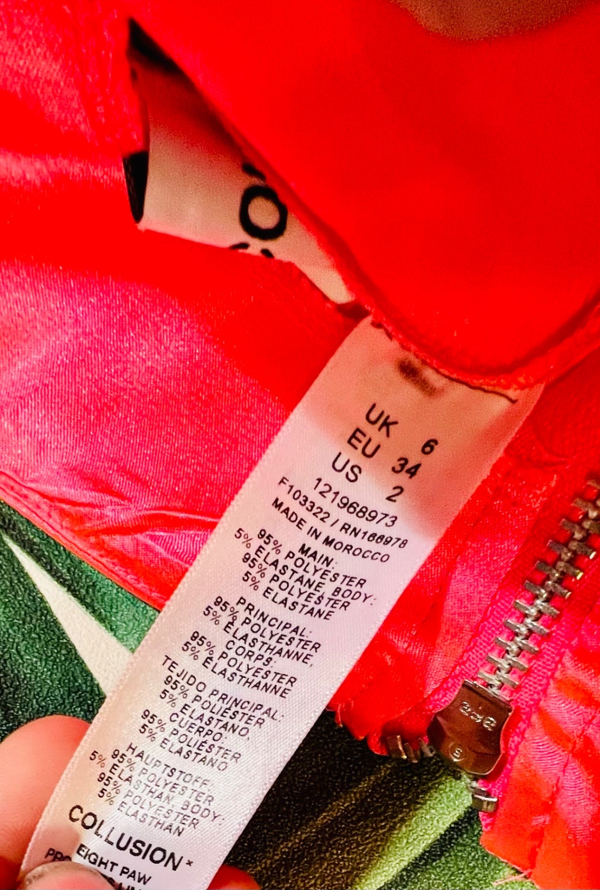 Collusion Top / Korsage XS Neonpink Satin Britney y2k