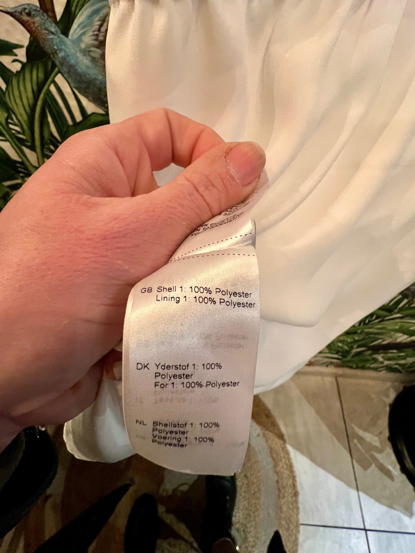 Samsoê Samsoe Kleid XL, ca. 42/44 Weiß Spitze Neu m. Etikett