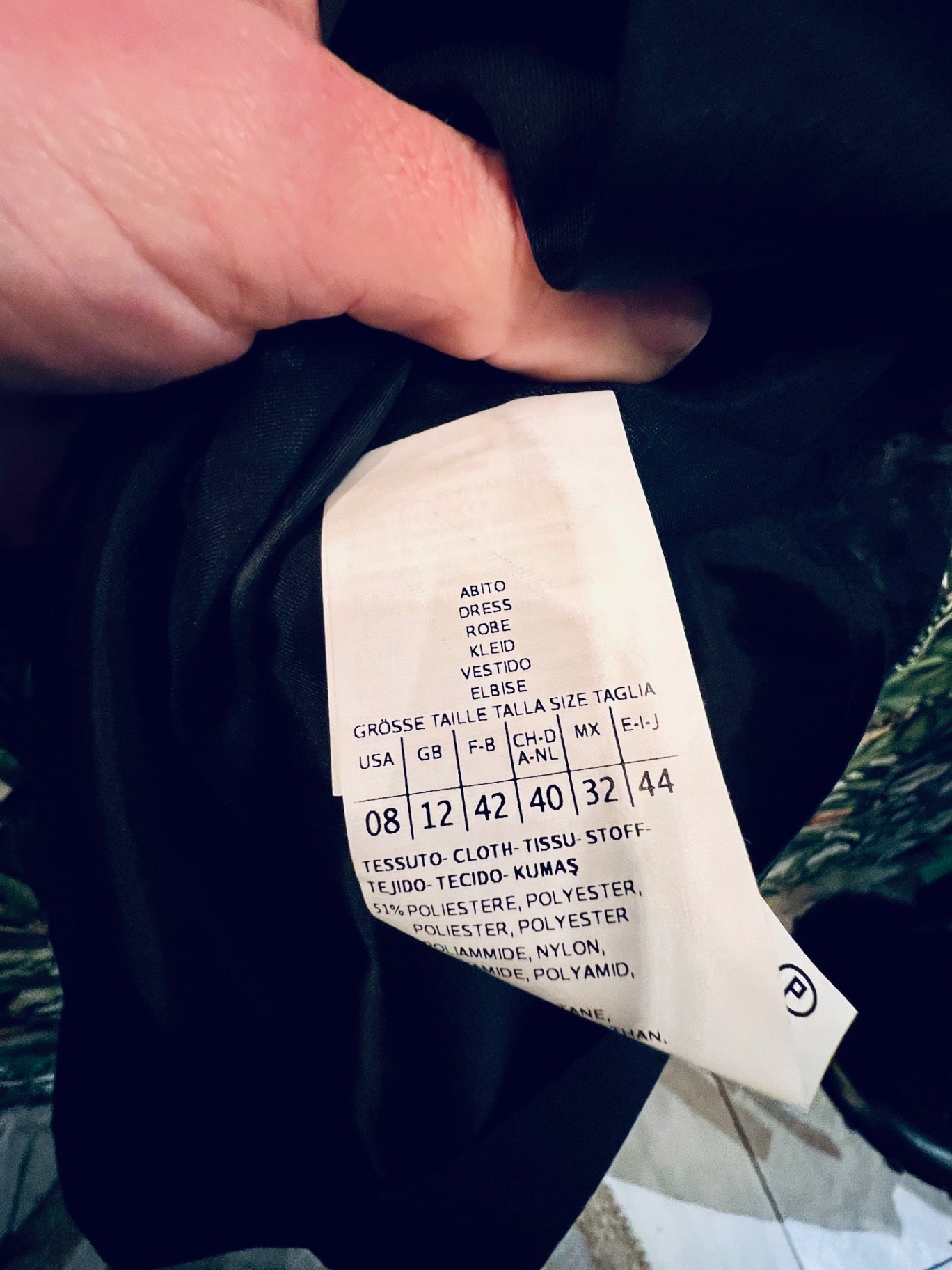 Max&Co. Kleid 40 Dunkelblau Marnotiert Glänzend Neu m. Etikett