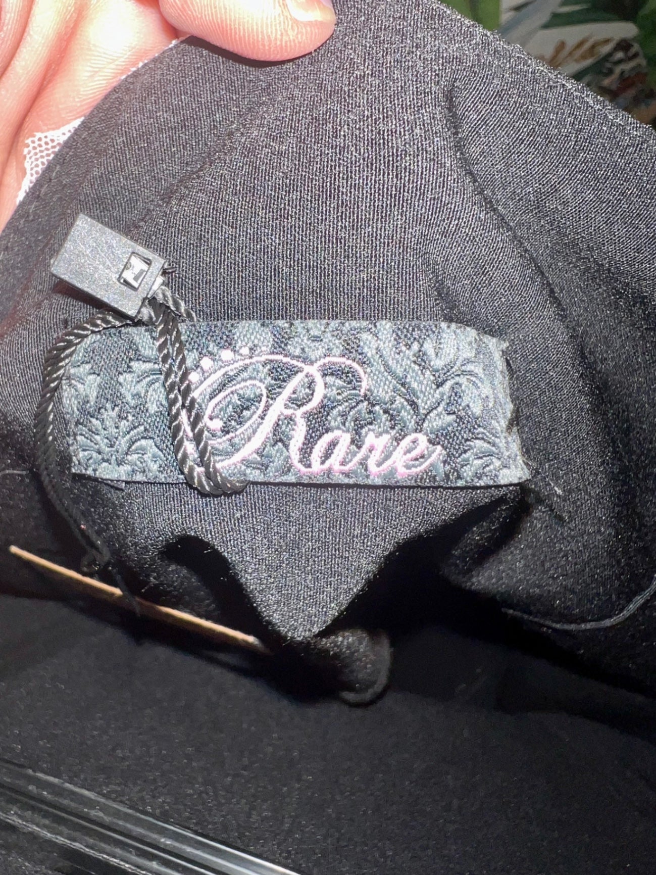 Rare London Kleid M Schwarz und Weiß
