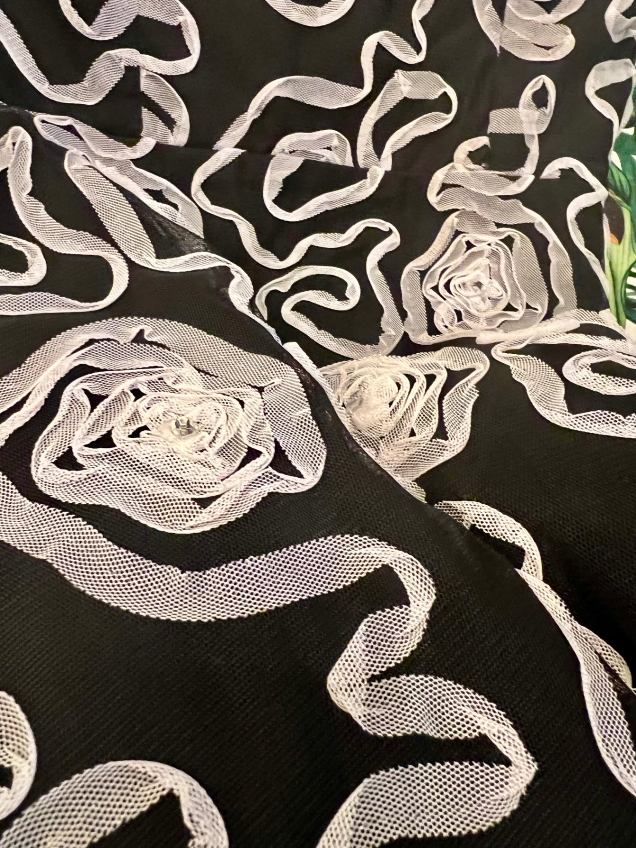 Rare London Kleid M Schwarz und Weiß