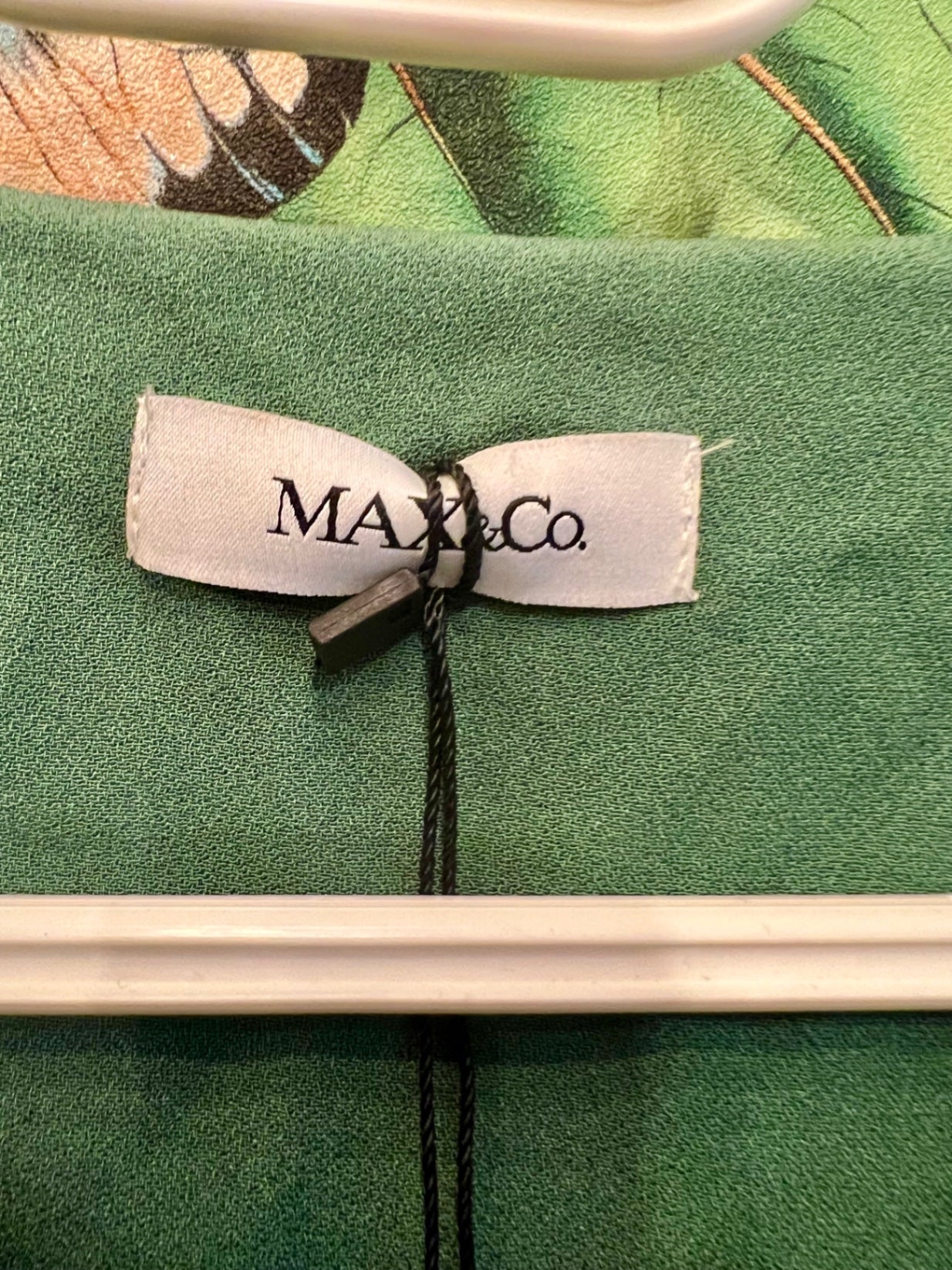 Max & Co Kleid 32 / 34 XS Grün Viskose