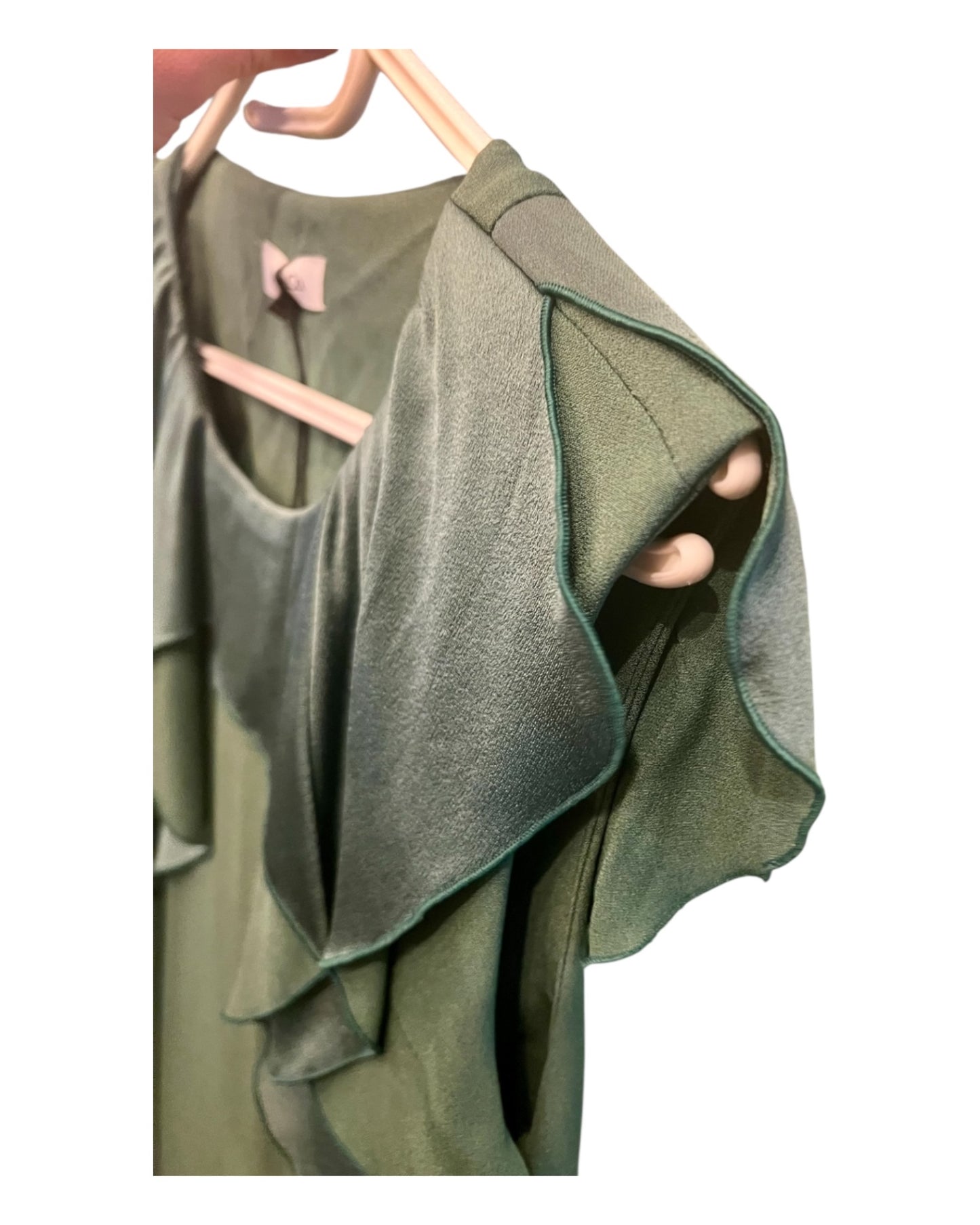 Max & Co Kleid 32 / 34 XS Grün Viskose