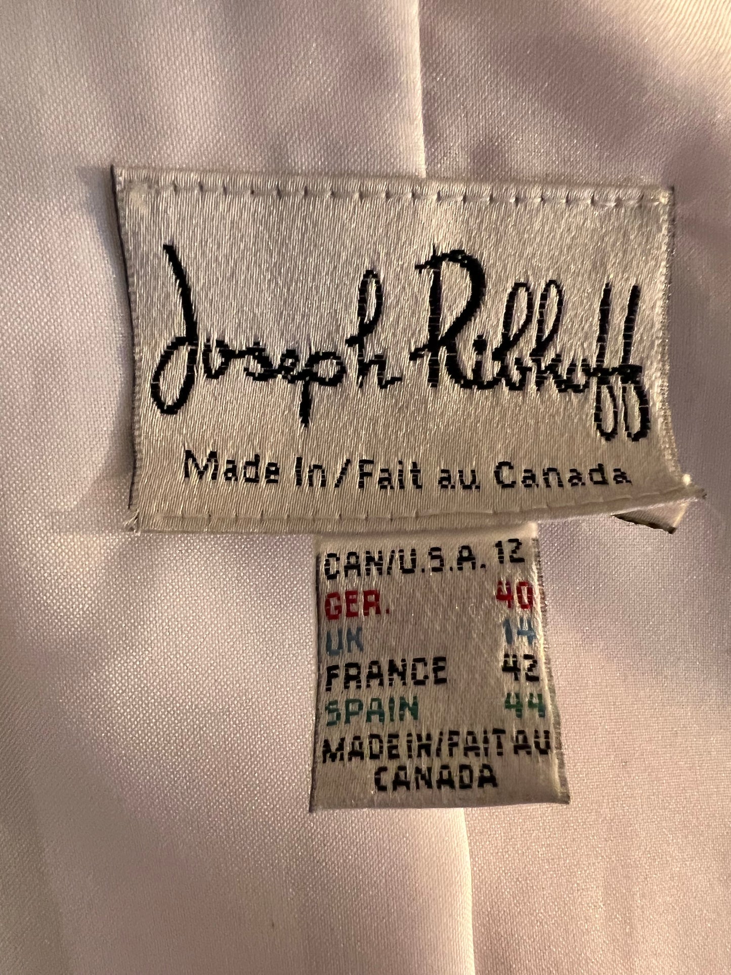 Vintage Joseph Ribkoff Blazer Pastell 40 M Y2K Crashoptik Rainbow