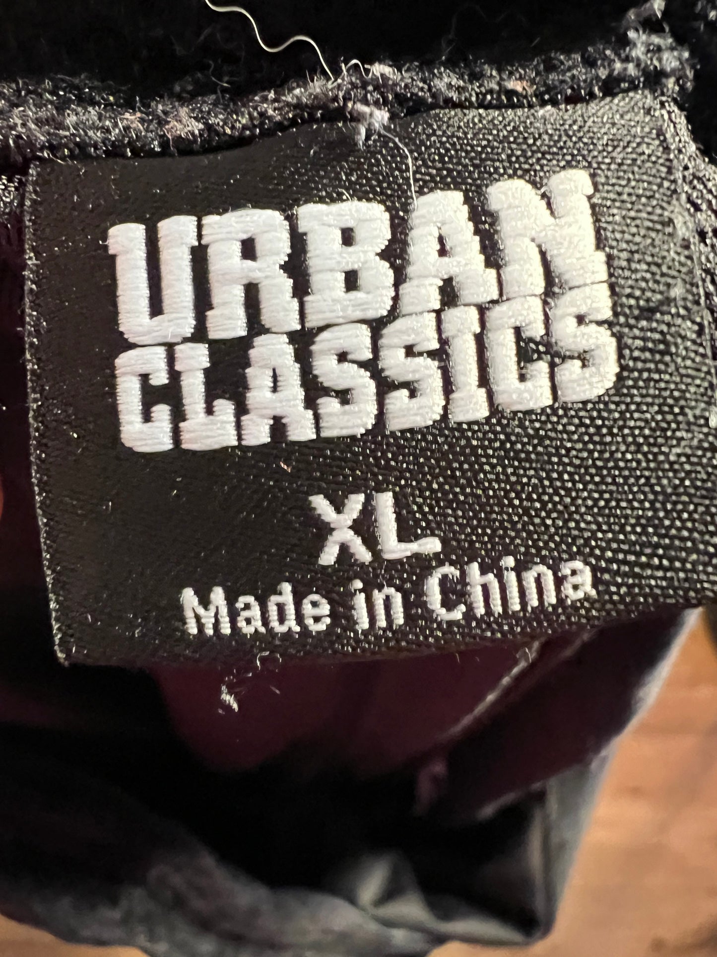 Sara's Choice: Urban Classics – Hose Samt XL 40 42 Dark Alternative
