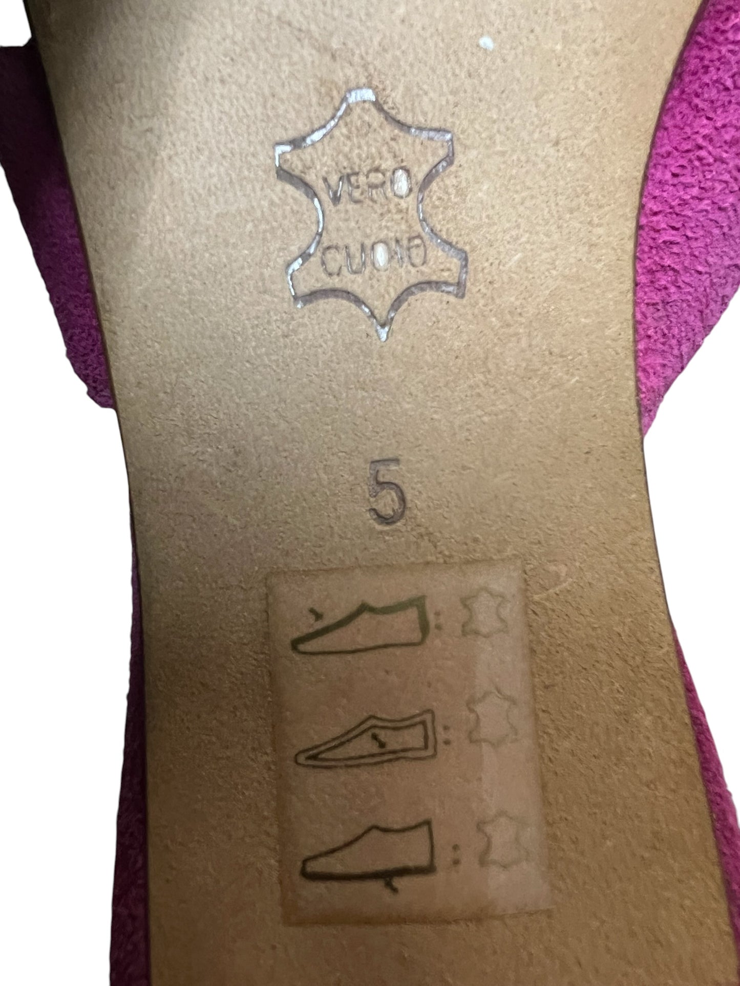 Jette Joop Kitten Heel Mules Gr. 37,5 Pink Lila Wildleder NEU Y2K Barbiecore Gr. 5