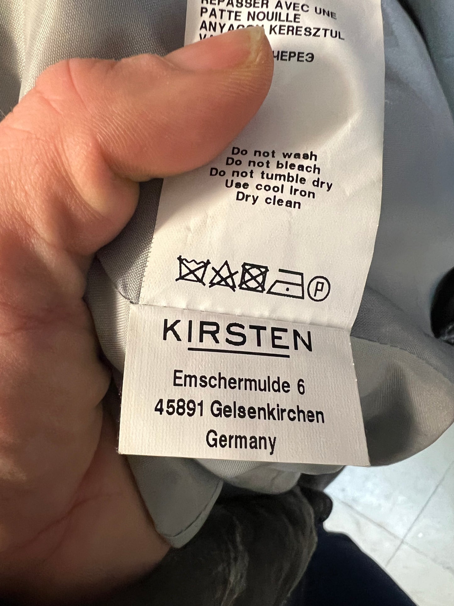 Vintage Longblazer / dünner Mantel Kirsten – Y2K – Desigual Style – Gr. 36