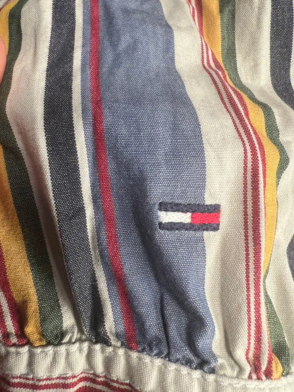 Tommy Hilfiger Denim Vintage Bluse gestreift | Gr. 36 S Y2K Used Look