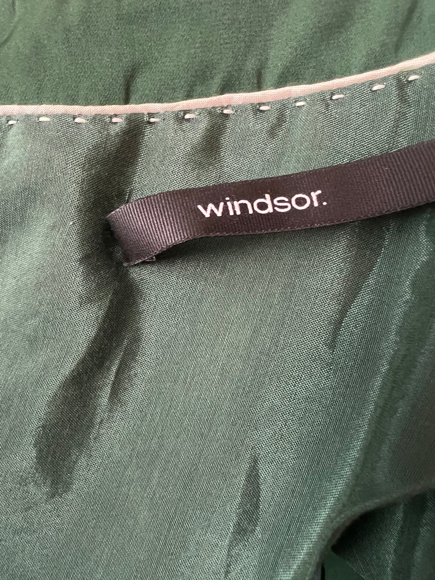 Windsor Blazer Gr 38 M Flaschengrün Elegant Business Blazer Minimal Einstecktuch Old Money