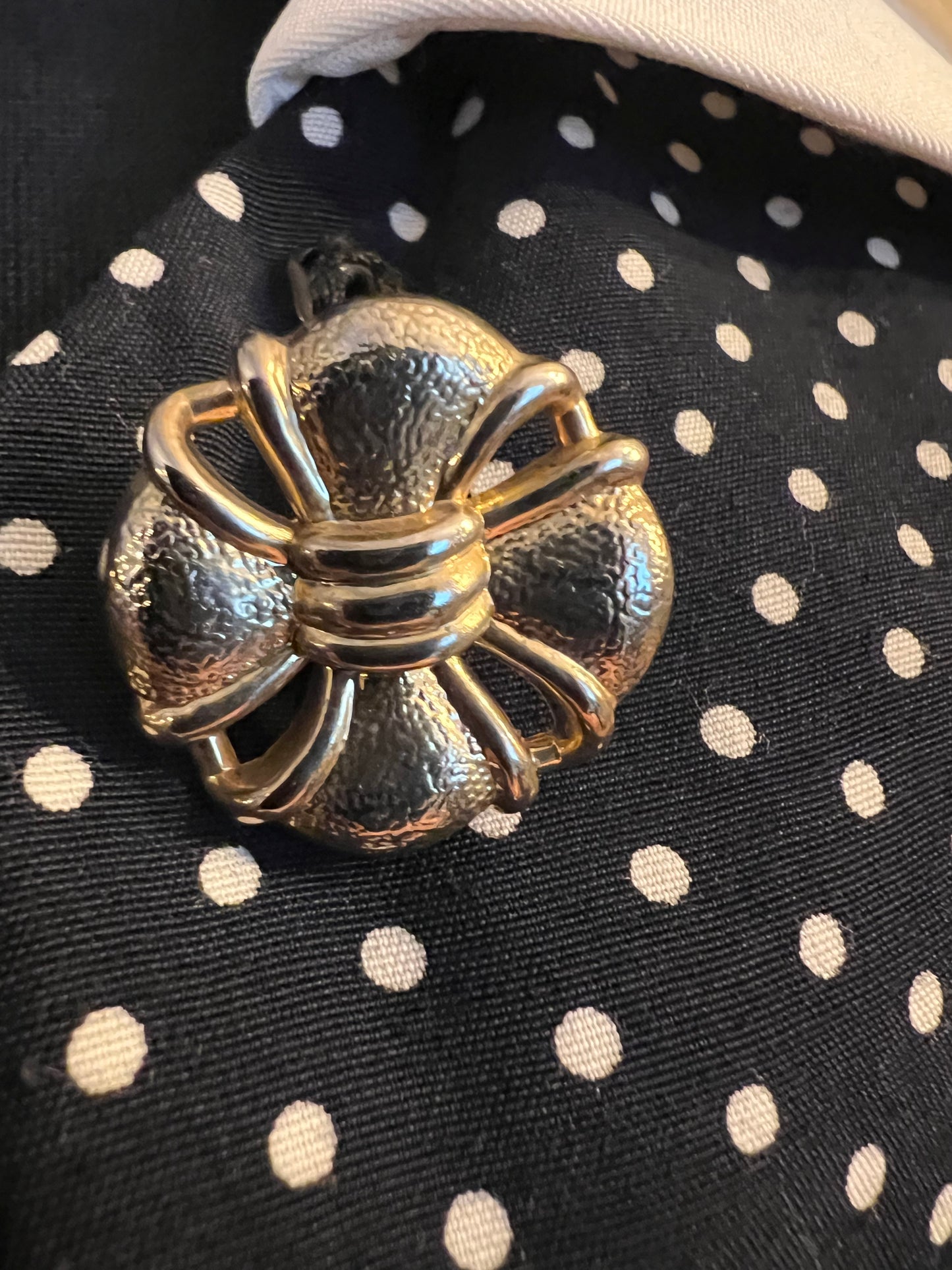 Joseph Ribkoff Kleid Punkte Vintage 38 Blau Polka 80s