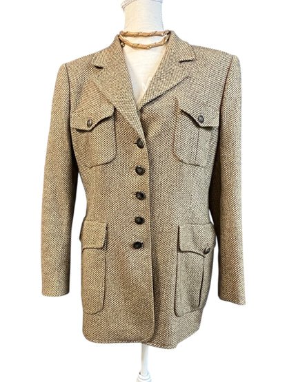 Escada Margaretha Ley Vintage Cashmere Blazer Gr. 40 – 100% Kaschmir Made in Italy