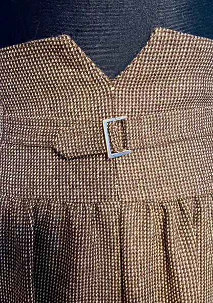 Vintage JOOP! Set Gr M 38 Schurwolle Seide Rock Blazer Dark Academia 80s 90s