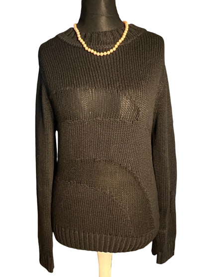 Sara's Choice: Killstar - Distressed Pullover schwarz Gr 40 42 L – Dark Alternative