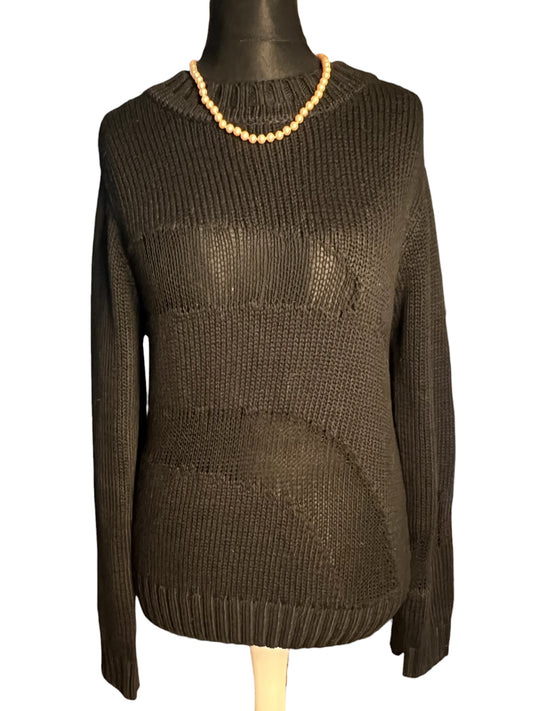 Sara's Choice: Killstar - Distressed Pullover schwarz Gr 40 42 L – Dark Alternative