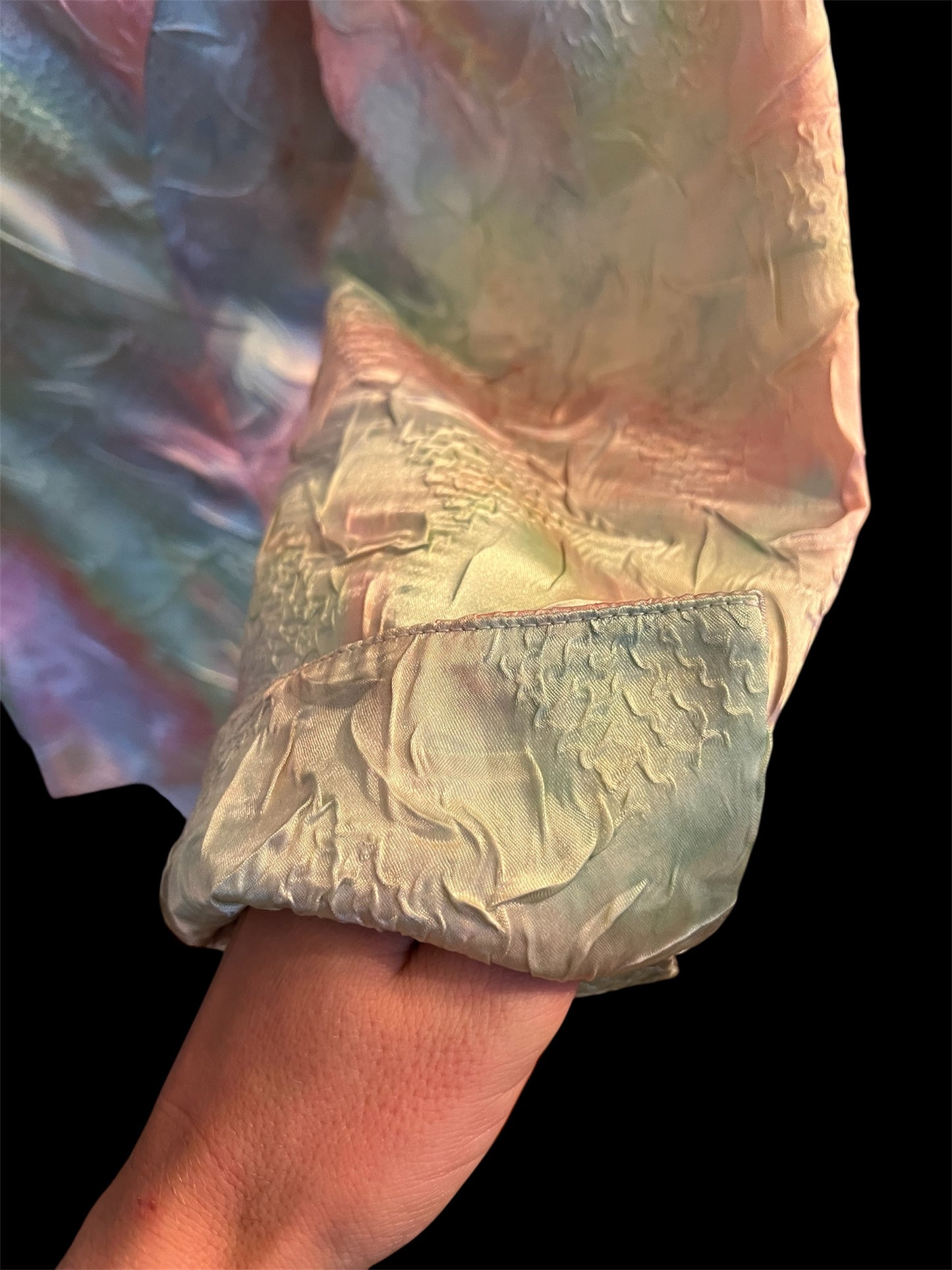 Vintage Joseph Ribkoff Blazer Pastell 40 M Y2K Crashoptik Rainbow