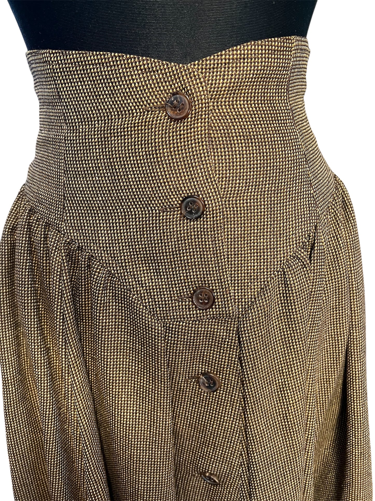 Vintage JOOP! Set Gr M 38 Schurwolle Seide Rock Blazer Dark Academia 80s 90s