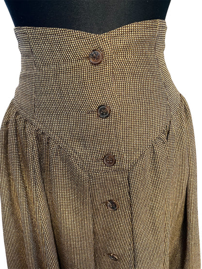 Vintage JOOP! Set Gr M 38 Schurwolle Seide Rock Blazer Dark Academia 80s 90s