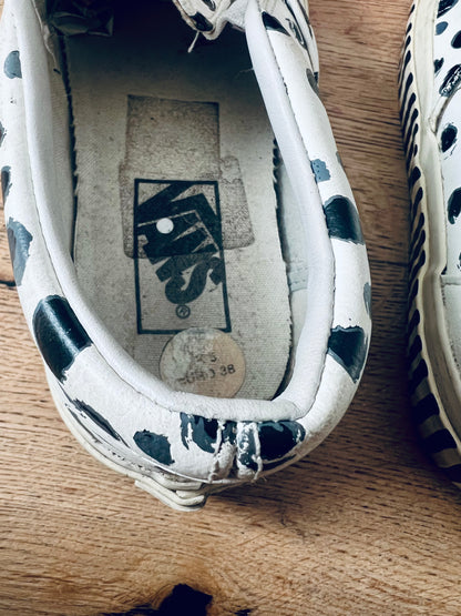 Vans x & Other Stories Slip-On Gr. 38 – Rar Collab – Leder Punkte Dalmatiner