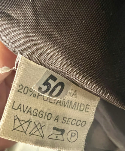 Vintage Wollmantel Braun IT 50 / DE 44 – 46 80% Wolle Made in Italy