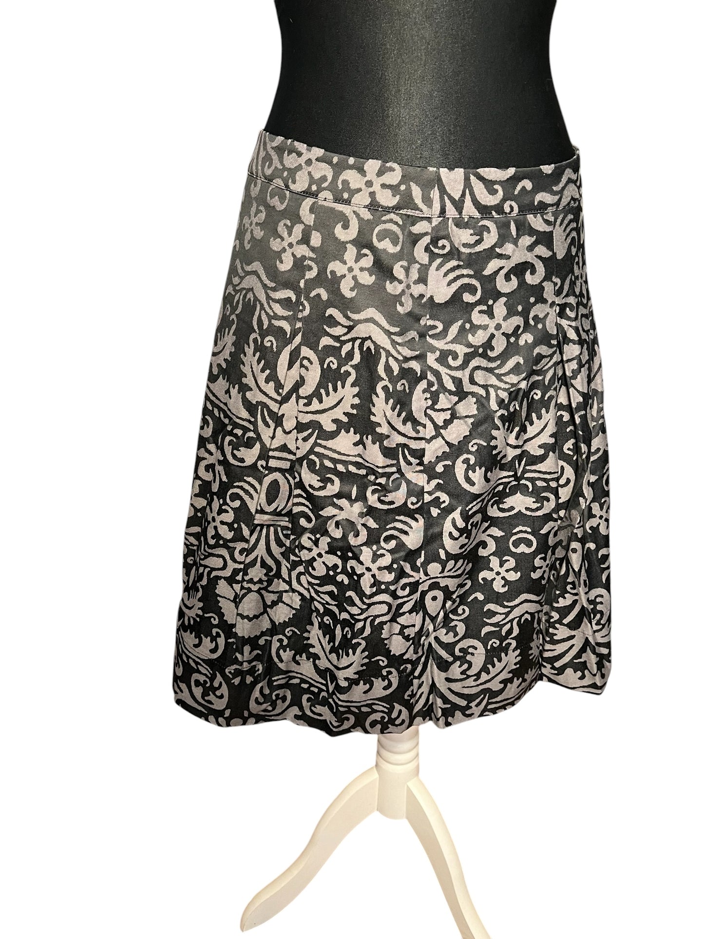 Sara's Choice: Mexx Rock Muster grau schwarz| Gr. 38 40 M | Dark Alternative