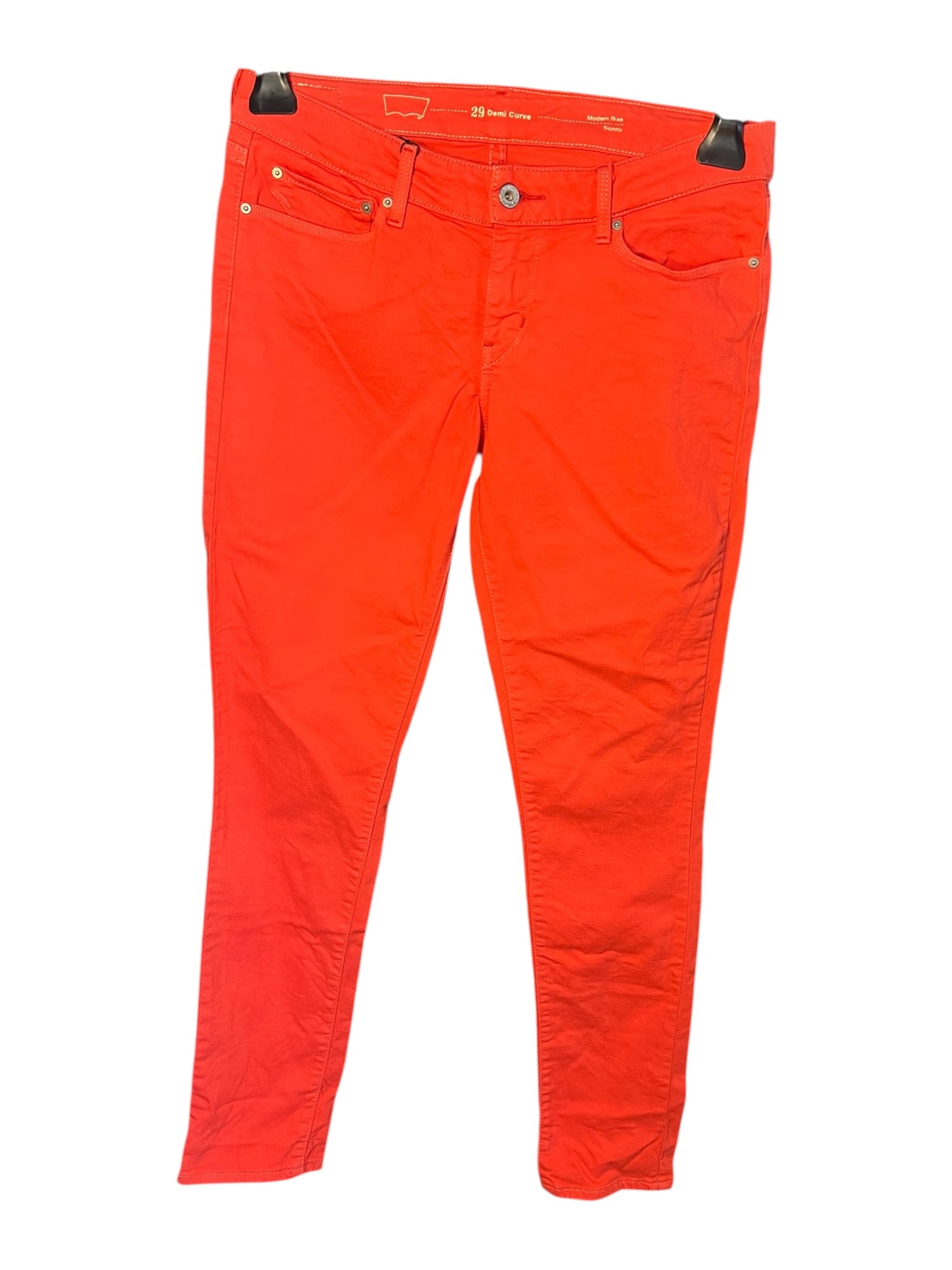 Levi’s Demi Curve Modern Rise Skinny Jeans Rot W29 – Neuwertig M 38 y2k