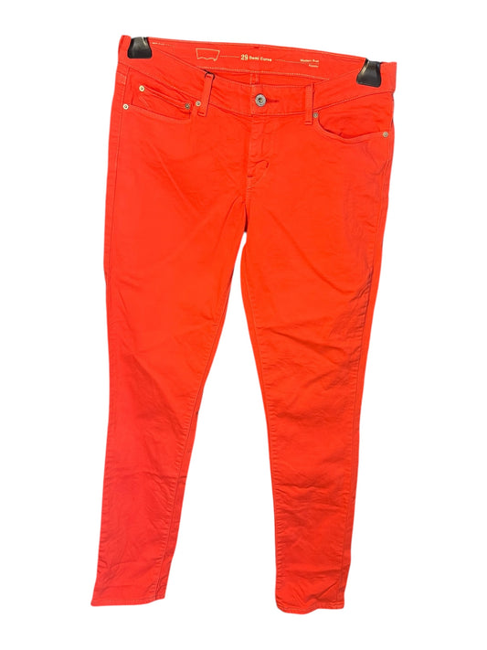 Levi’s Demi Curve Modern Rise Skinny Jeans Rot W29 – Neuwertig M 38 y2k