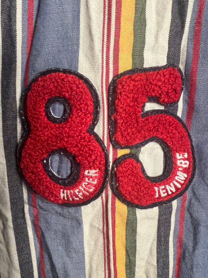 Tommy Hilfiger Denim Vintage Bluse gestreift | Gr. 36 S Y2K Used Look