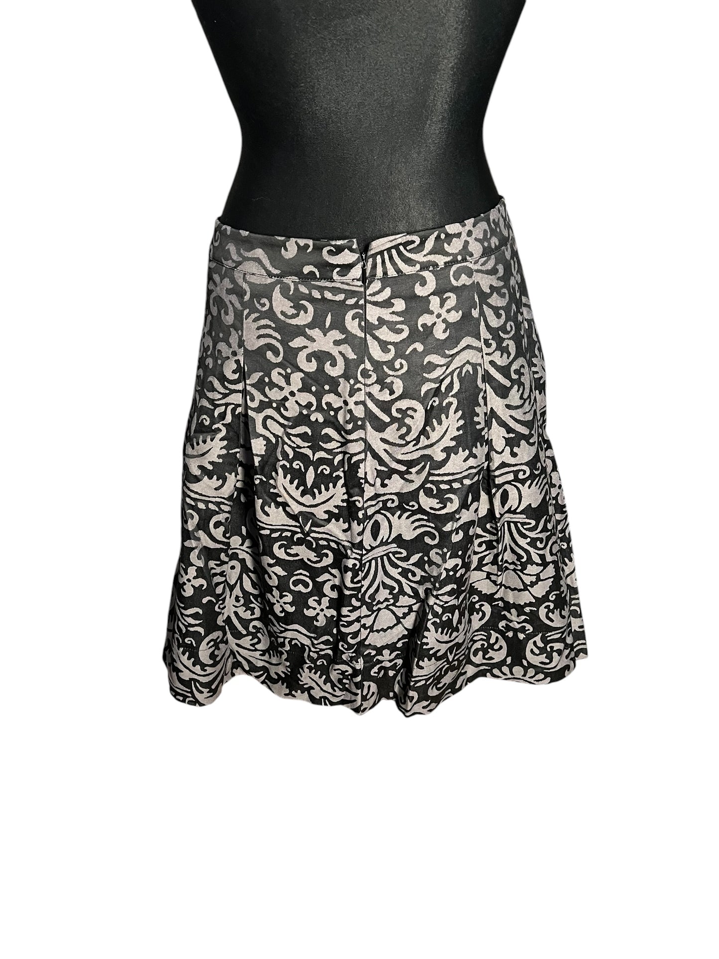 Sara's Choice: Mexx Rock Muster grau schwarz| Gr. 38 40 M | Dark Alternative
