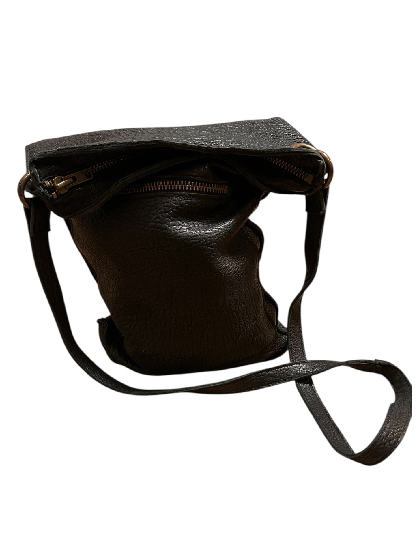 Sort Aarhus Ledertasche Schwarz – 100 % Lammleder, sehr guter Zustand