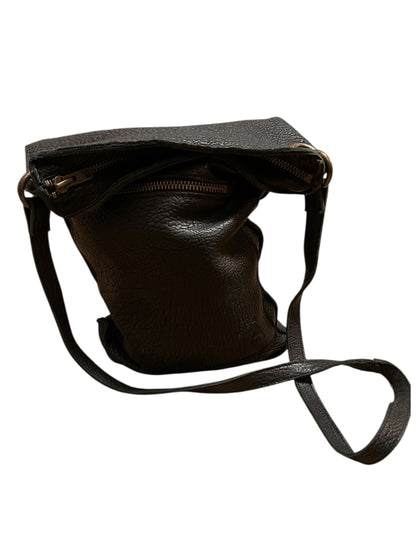 Sort Aarhus Ledertasche Schwarz – 100 % Lammleder, sehr guter Zustand