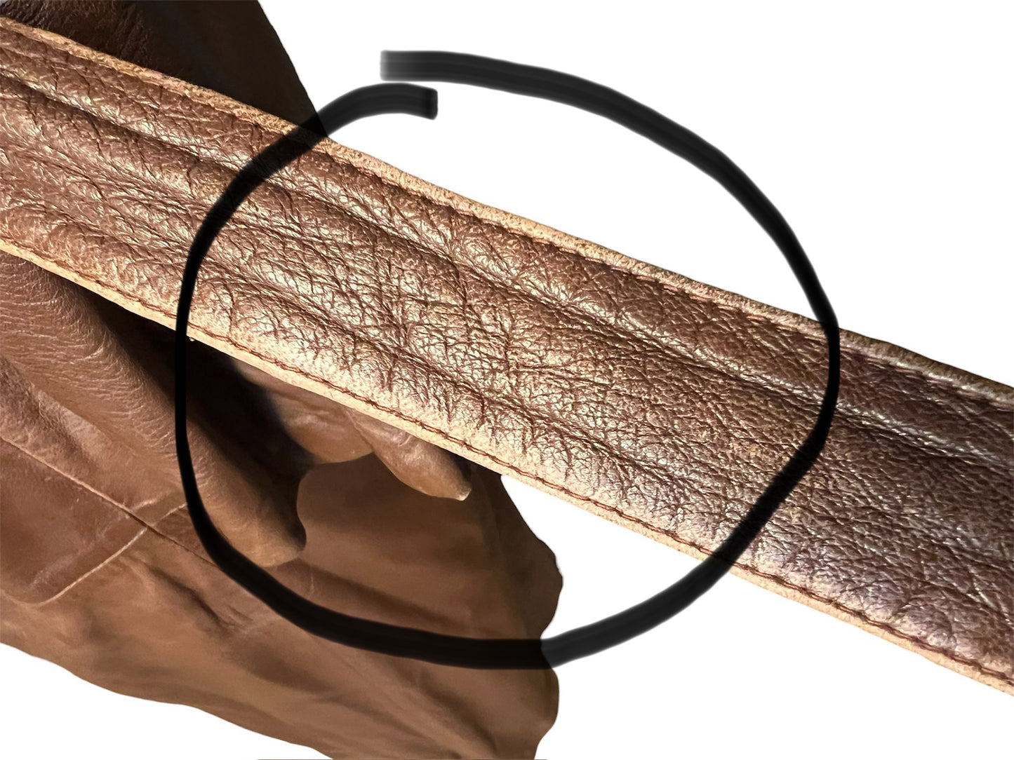 Vintage Ledermantel Cognac Braun Lang | Echtleder Mantel mit Gürtel | Gr. 40 - 42 / M 48 | 90s Retro Trench Mantel Unisex