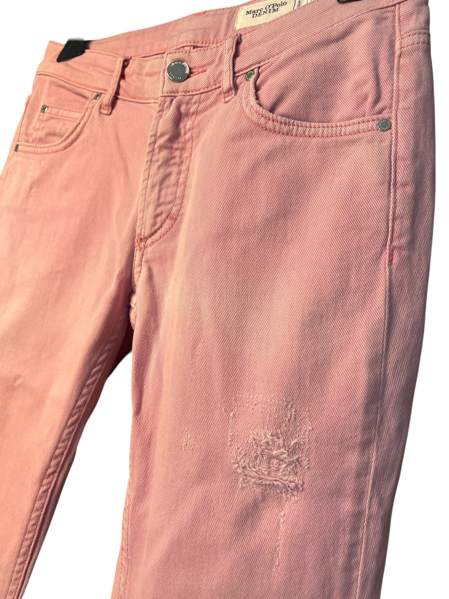 Marc O’Polo Jeans rosa W27 L32 Gr. 36 Y2K Slim Cropped Special Wash Used Look Marco Polo