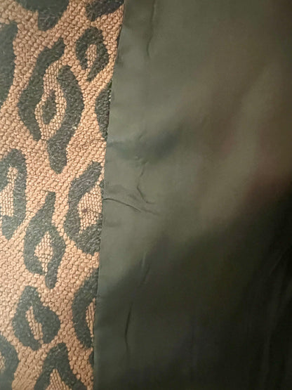Givenchy Vintage Blazer M 90er Leo Braun Schwarz Animal