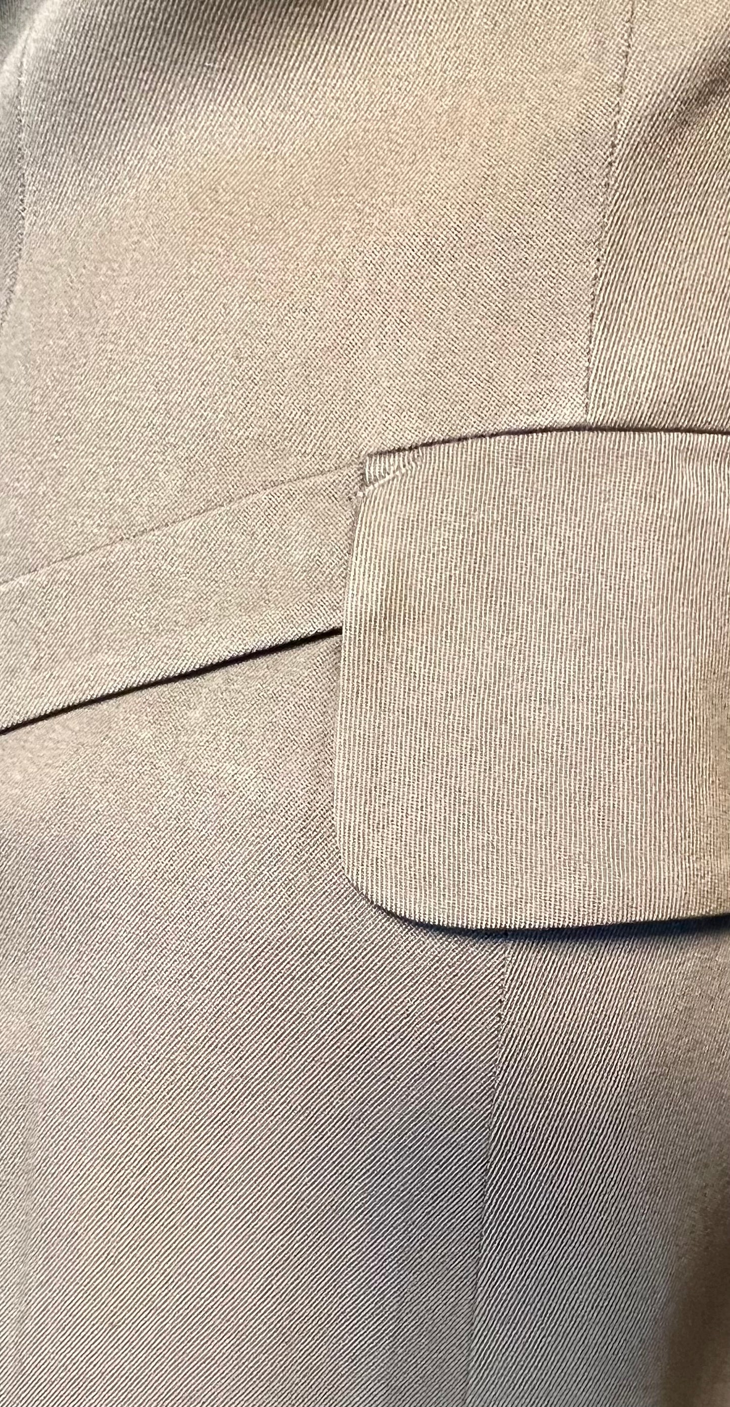 Strenesse Kostüm Damen Gr. 38 – 100% Schurwolle – Eleganter Blazer & Rock – Beige – Business Chic