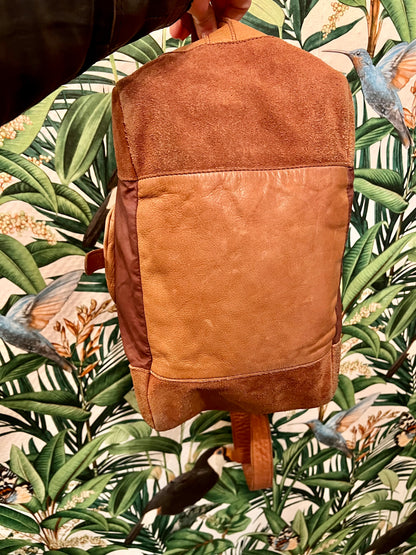 Große Liebeskind Berlin Tasche Braun Leder Wildleder Mix Boho