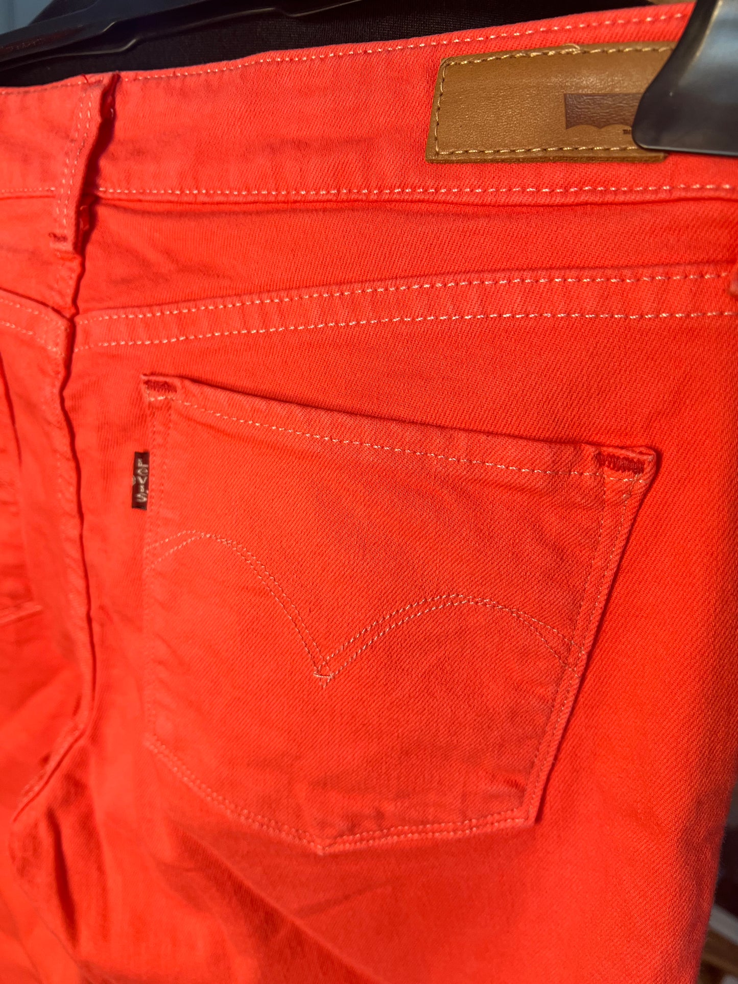 Levi’s Demi Curve Modern Rise Skinny Jeans Rot W29 – Neuwertig M 38 y2k