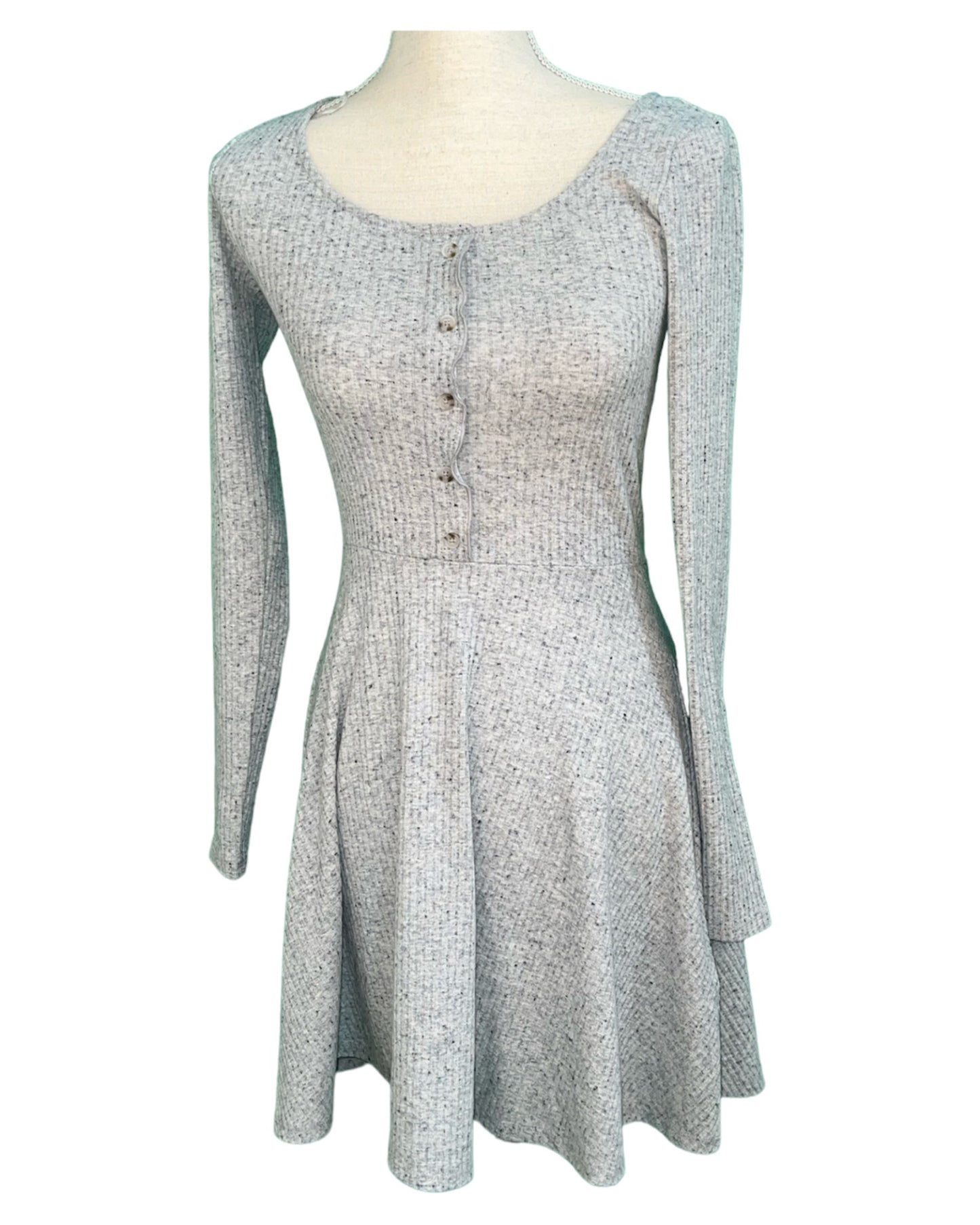 Clockhouse Kleid 34/36 Grau Sehr gut