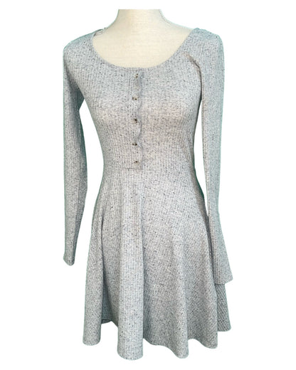 Clockhouse Kleid 34/36 Grau Sehr gut